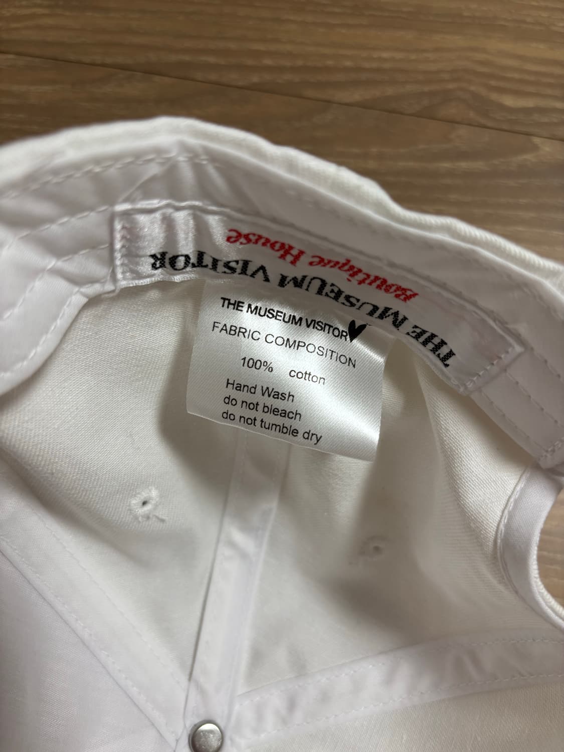 ART / DESIGN STUDIO BALL CAP (WHITE) 상품이미지4