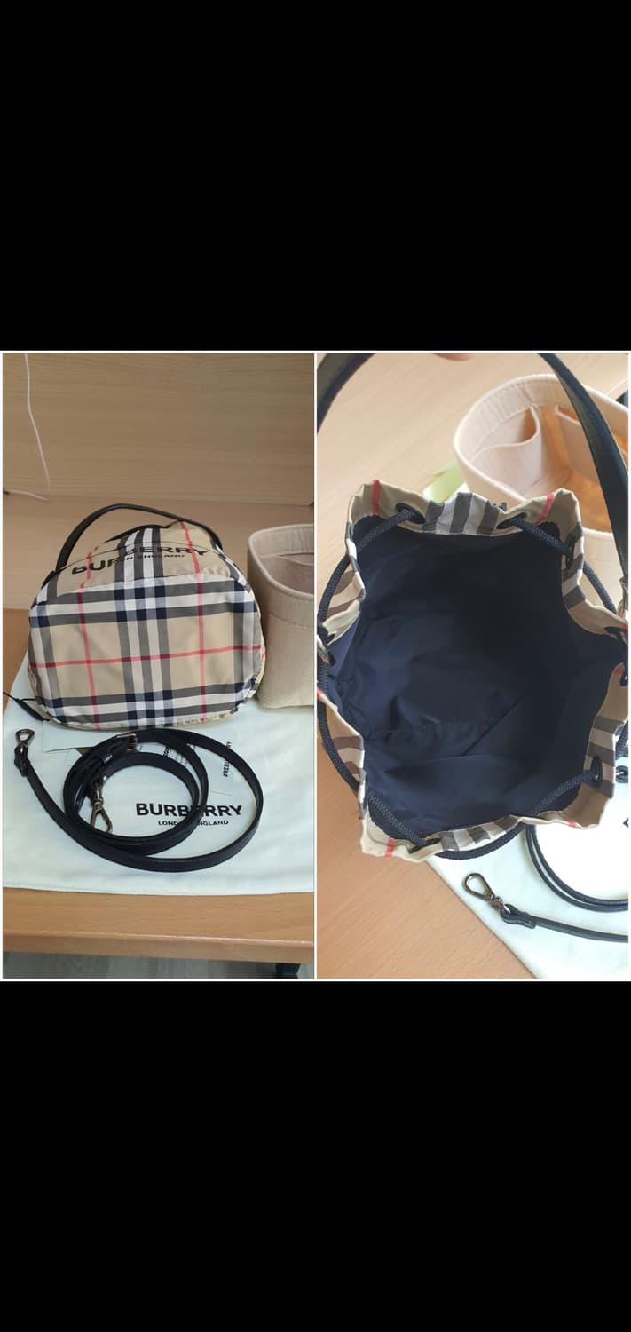 버버리 포이베 버킷백/크로스백 새상품급 정품(감정O) 상품이미지10