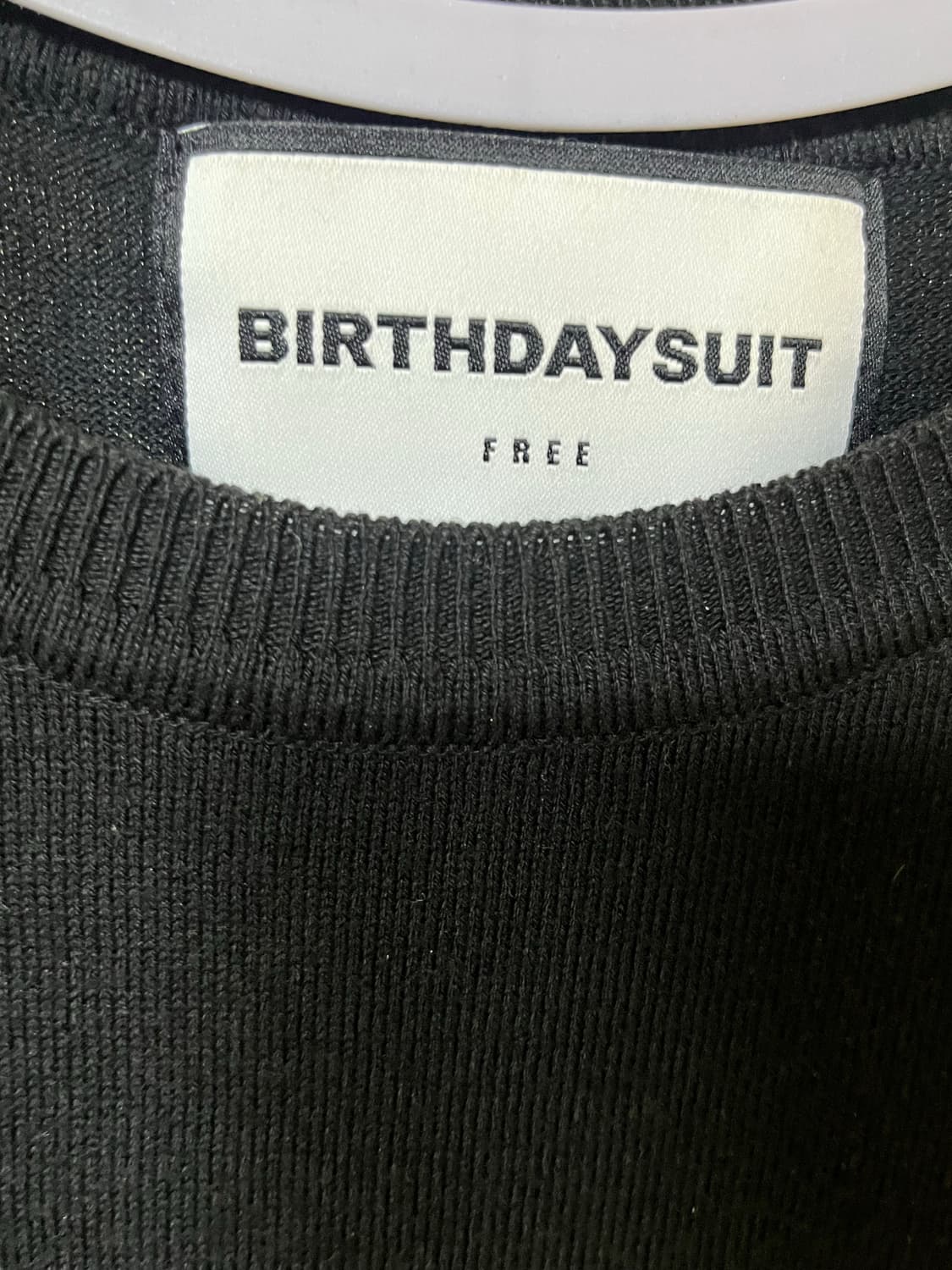 벌스데이슈트 반팔 니트 상품이미지3