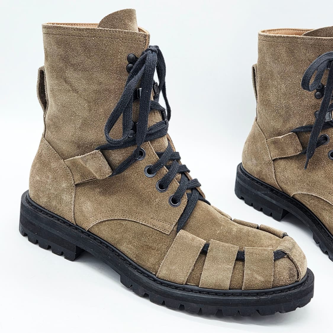  드리스반노튼 16AW 스웨이드 부츠 브라운 (42)  상품이미지9