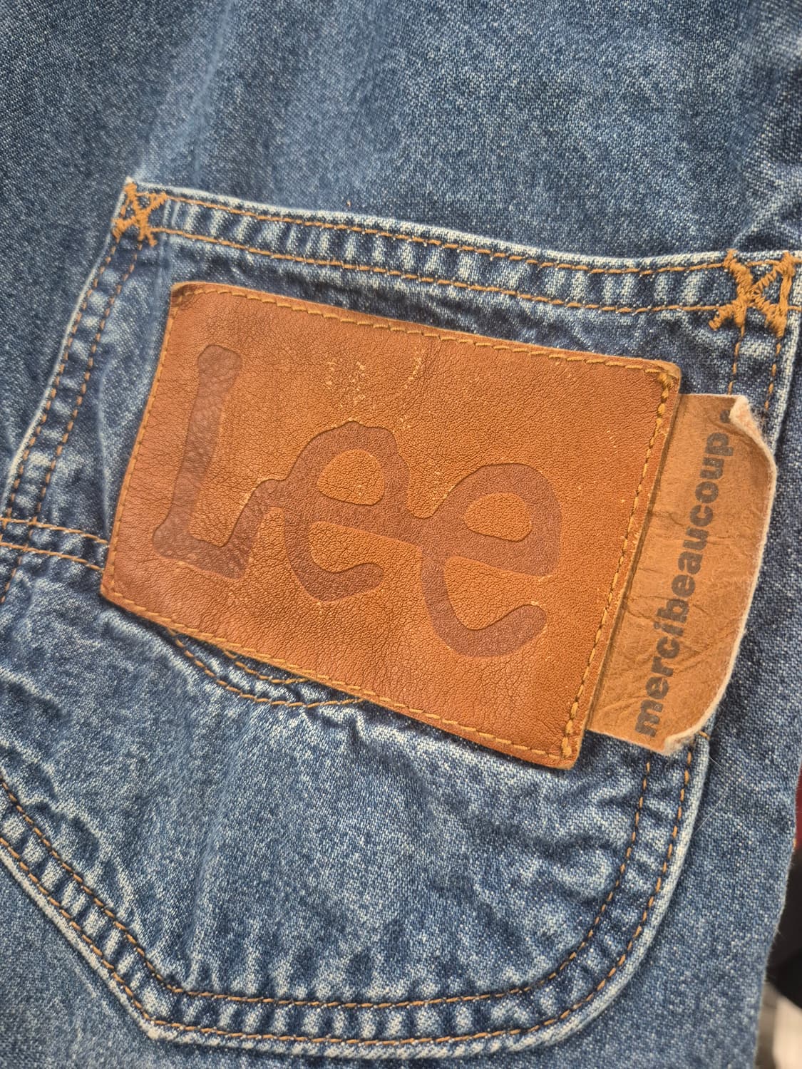 [29]Lee리 메르시보꾸 콜라보 배기핏 청바지 상품이미지5