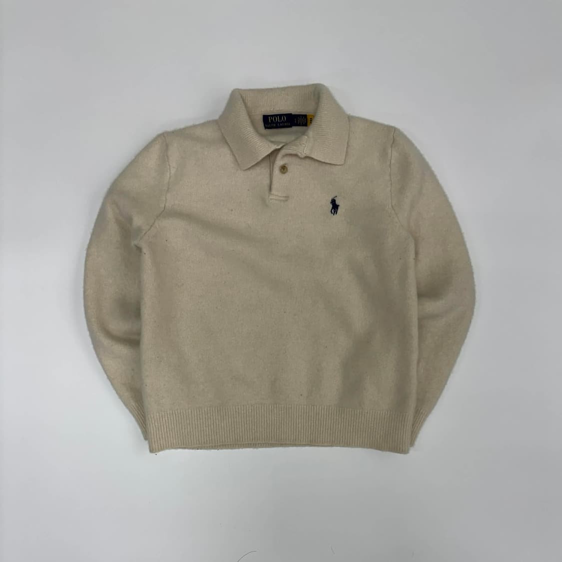 폴로 랄프로렌 큐알택 울캐시미어 카라넥 스웨터 니트 상품이미지3