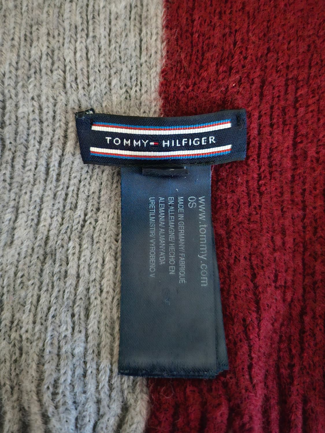 토미힐피거 정품 스트라이프 머플러 독일제 정품택O 상품이미지6