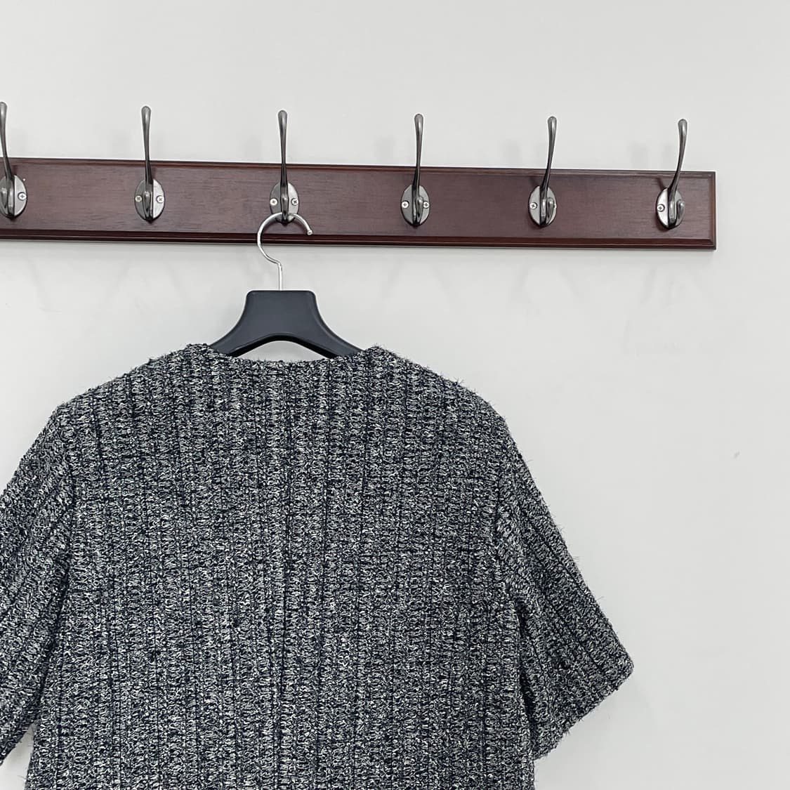 타임 반팔 트위드 자켓 66-77 상품이미지5