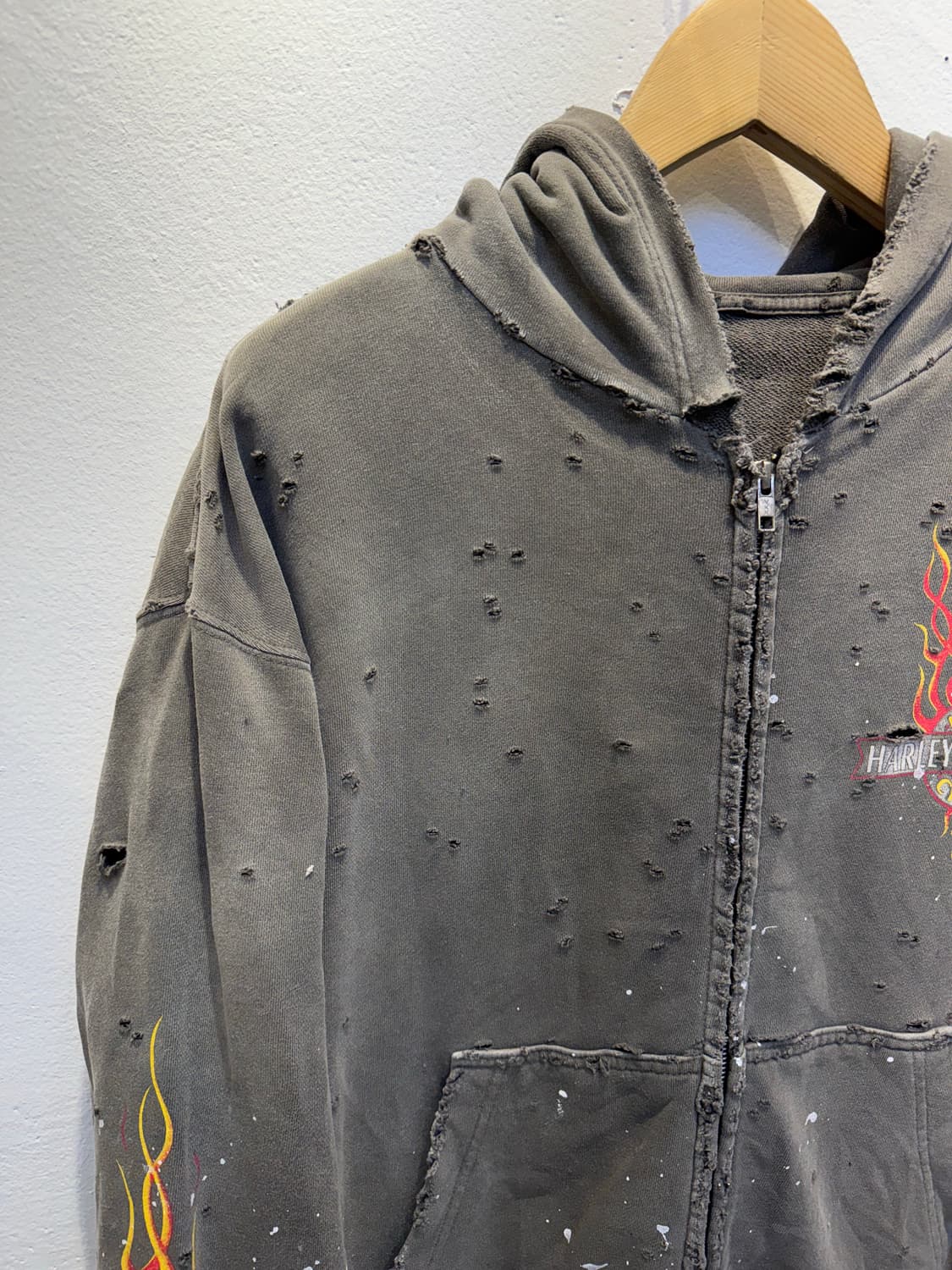 빈티지 후드집업 상품이미지2