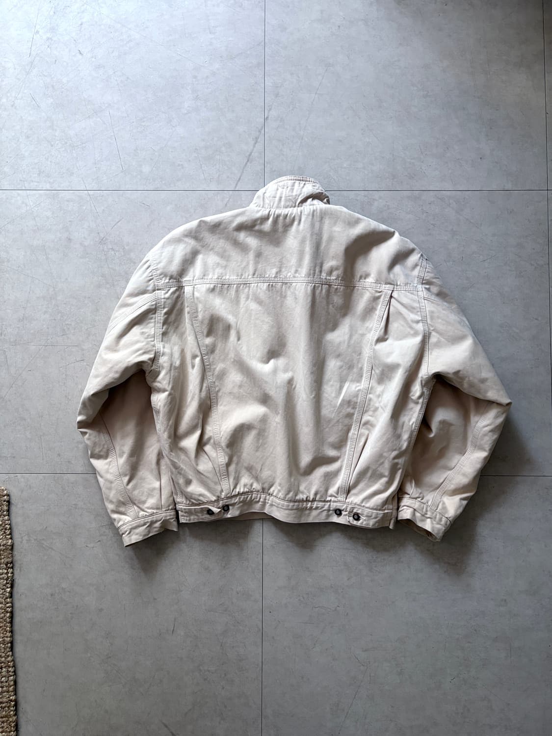 1990's DIESEL italy 울 블랭킷 트러커 상품이미지10