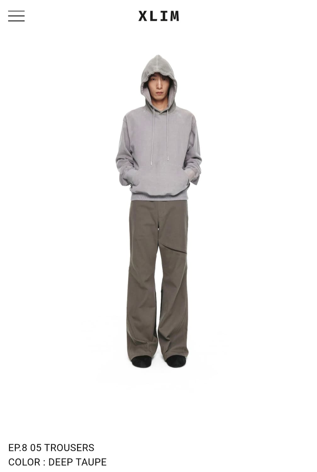 새상품 m사이즈)) 엑슬림 ep8 트라우저 팝니다 상품이미지1