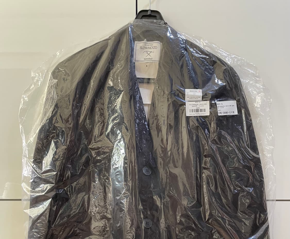 (미착용, 새상품) 슬로우앤드 made. 라이크 코튼 싱글자켓 상품이미지7