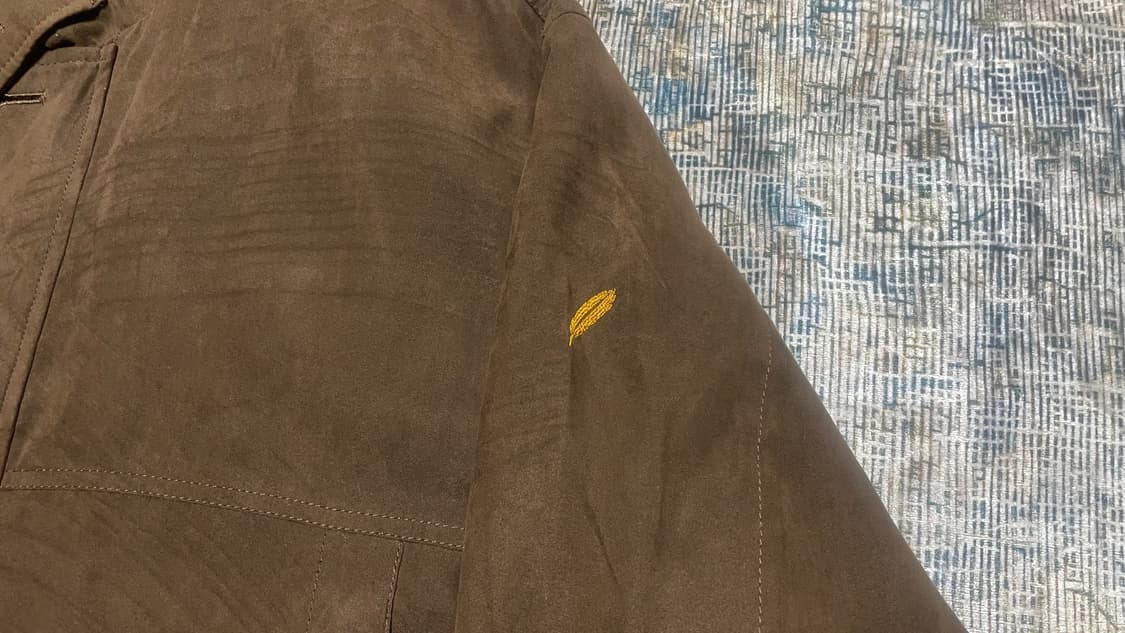 JPN 일본 빈티지 FLYING HAWK 브라운 스웨이드 야상자켓 상품이미지7