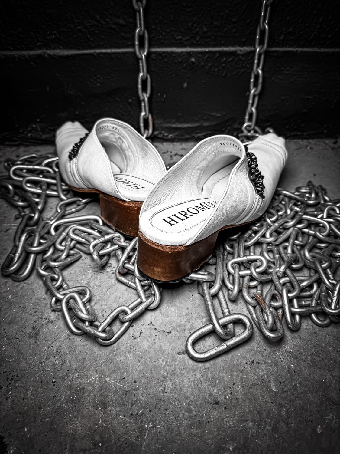 HIROMU TAKAHARA – White Leather Mule 상품이미지8