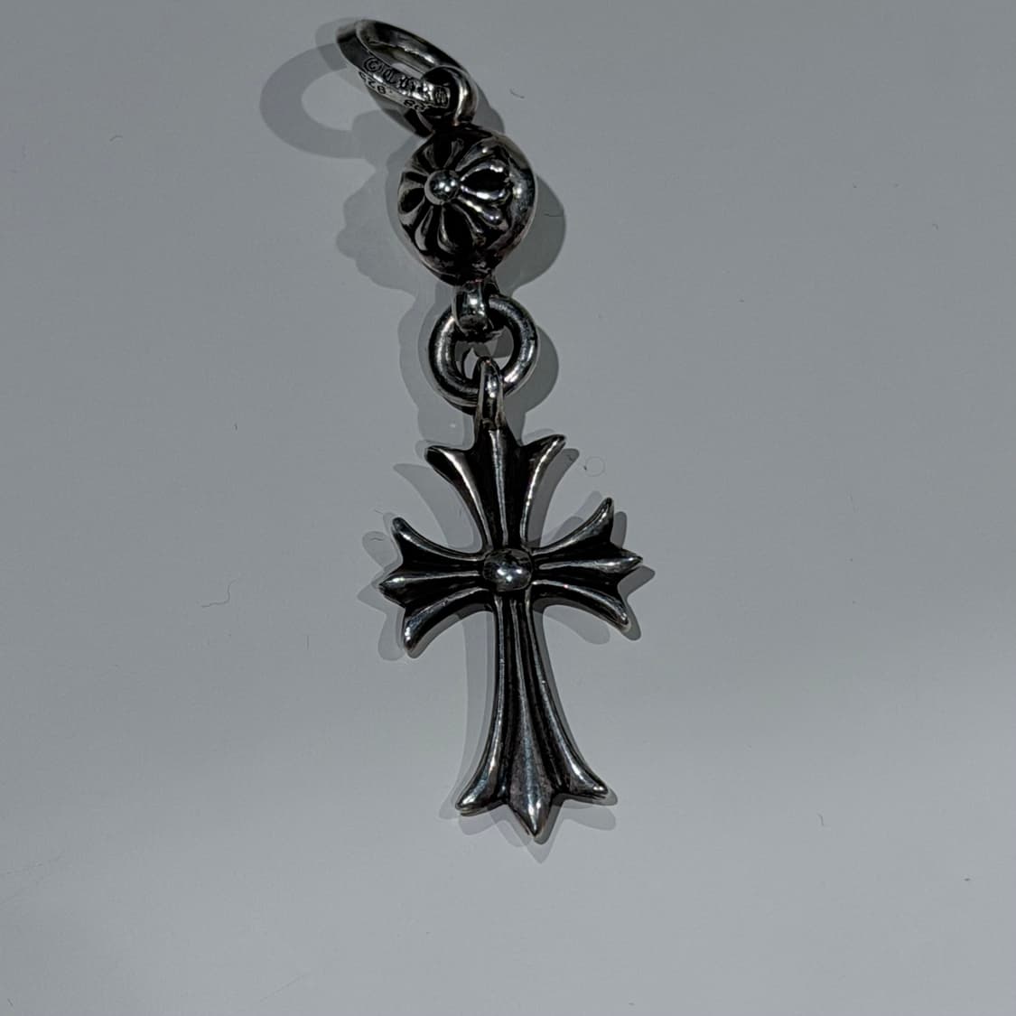 (A+/OS) / 크롬하츠 원볼 타이니 CH 크로스 실버  펜던트 상품이미지3