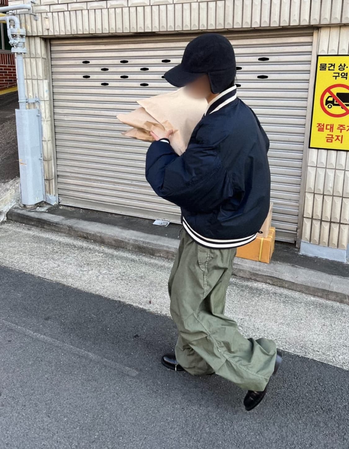 Beams varsity puffer jacket 상품이미지4