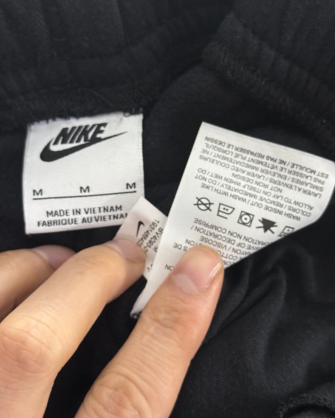 나이키 와이드 스웻팬츠 면 코튼 바지 트레이닝 요가 런닝 헬스 M 95  상품이미지5