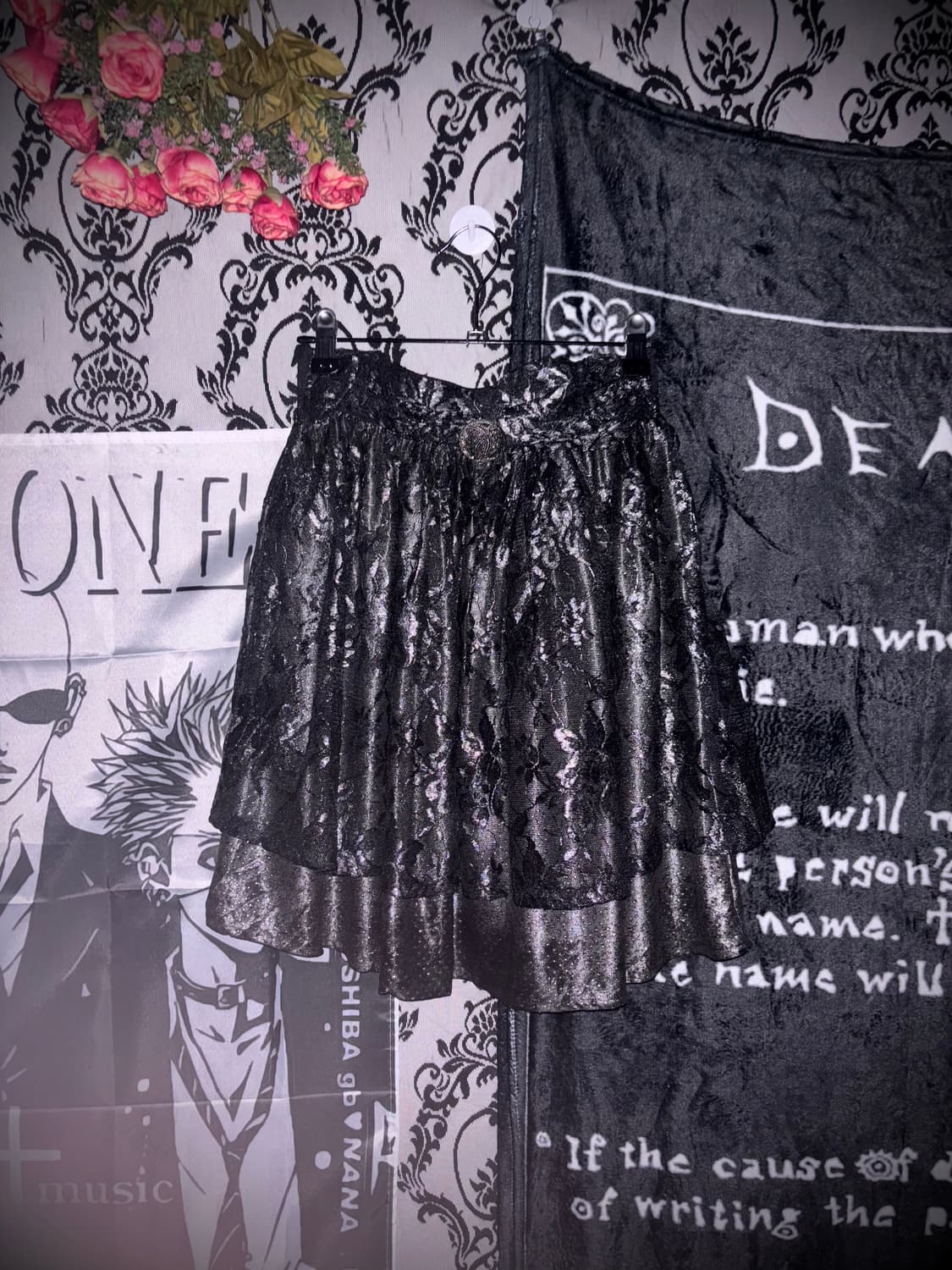 a Gothic button skirt 상품이미지1