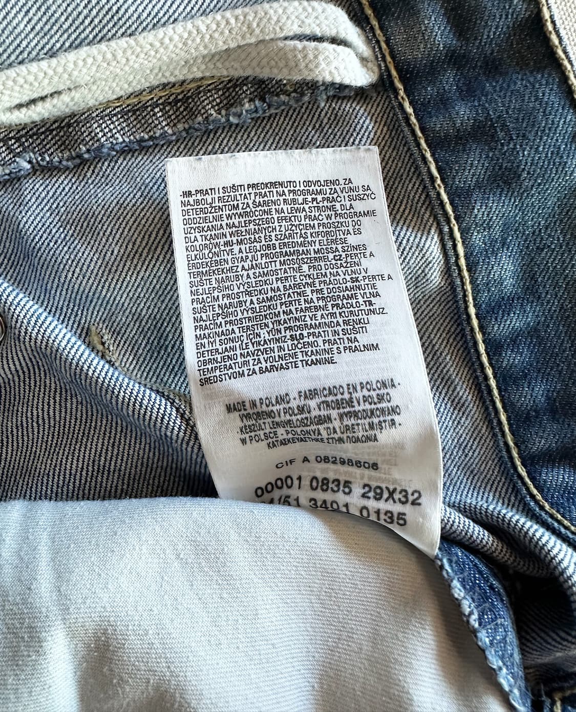 LEVi'S engineered blue w29 상품이미지10