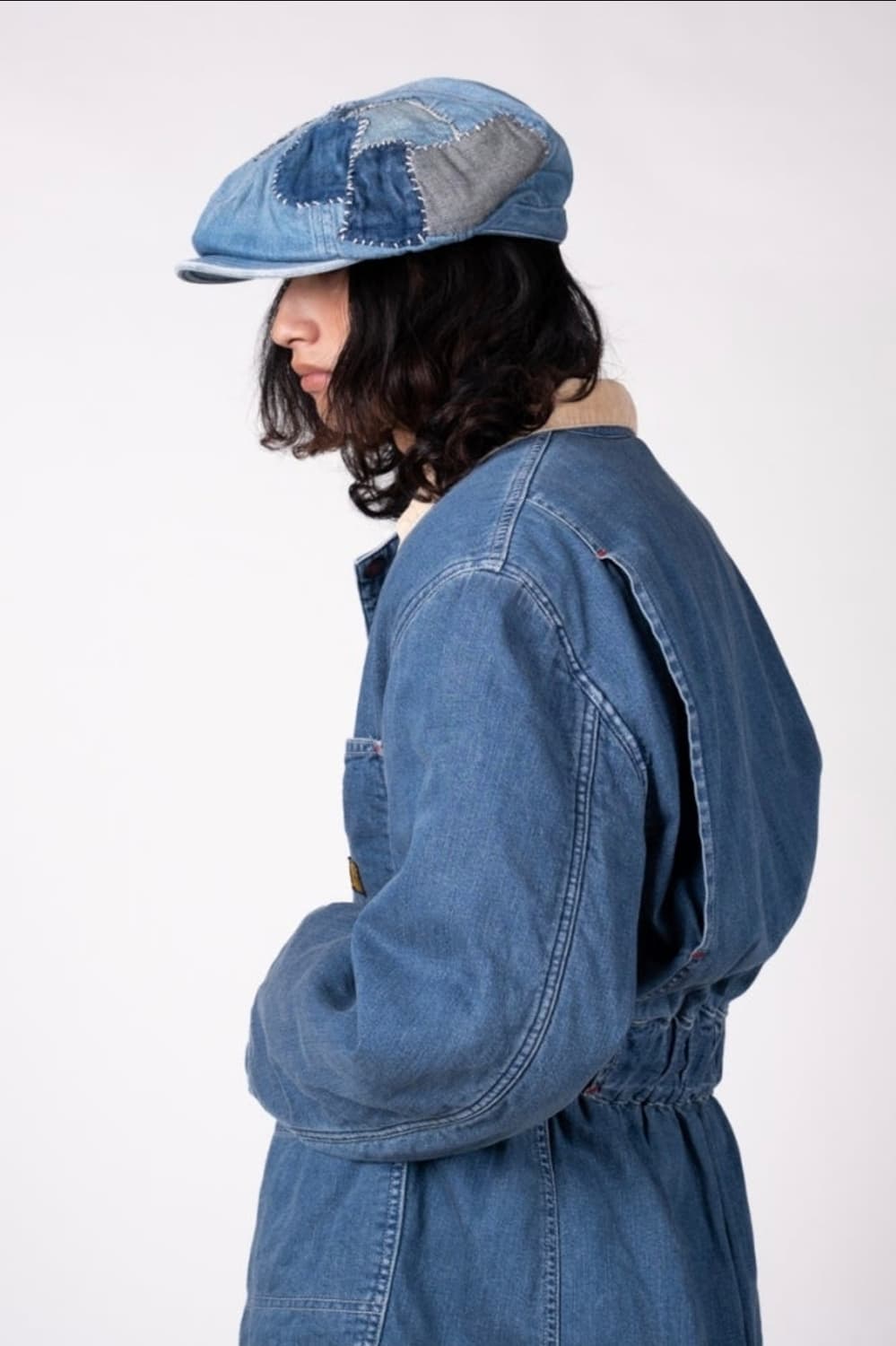 캐피탈 23F/W 8oz 프로펠러 커버올 데님자켓 L 정품 상품이미지7