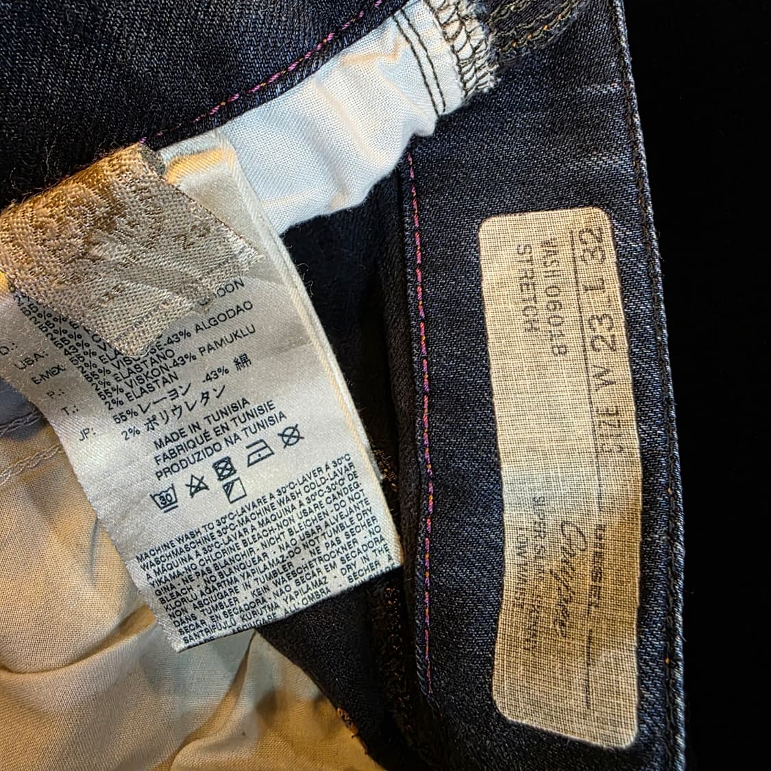 DIESEL GRUPEE 프리미엄 스키니 데님 팬츠 상품이미지6