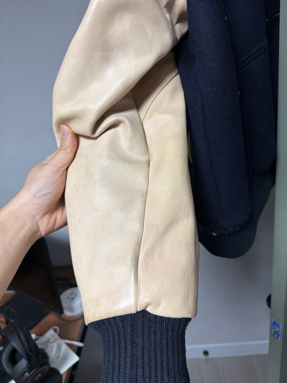 엑슬림 바시티 네이비 S 상품이미지5