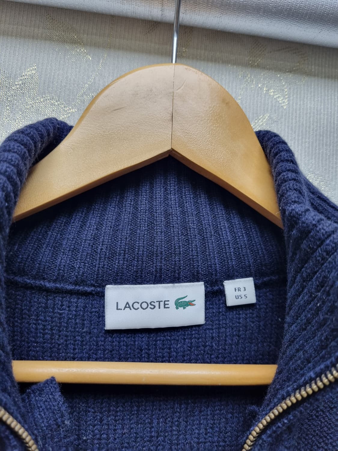 [남95] 라코스테 남성 니트집업 상품이미지6
