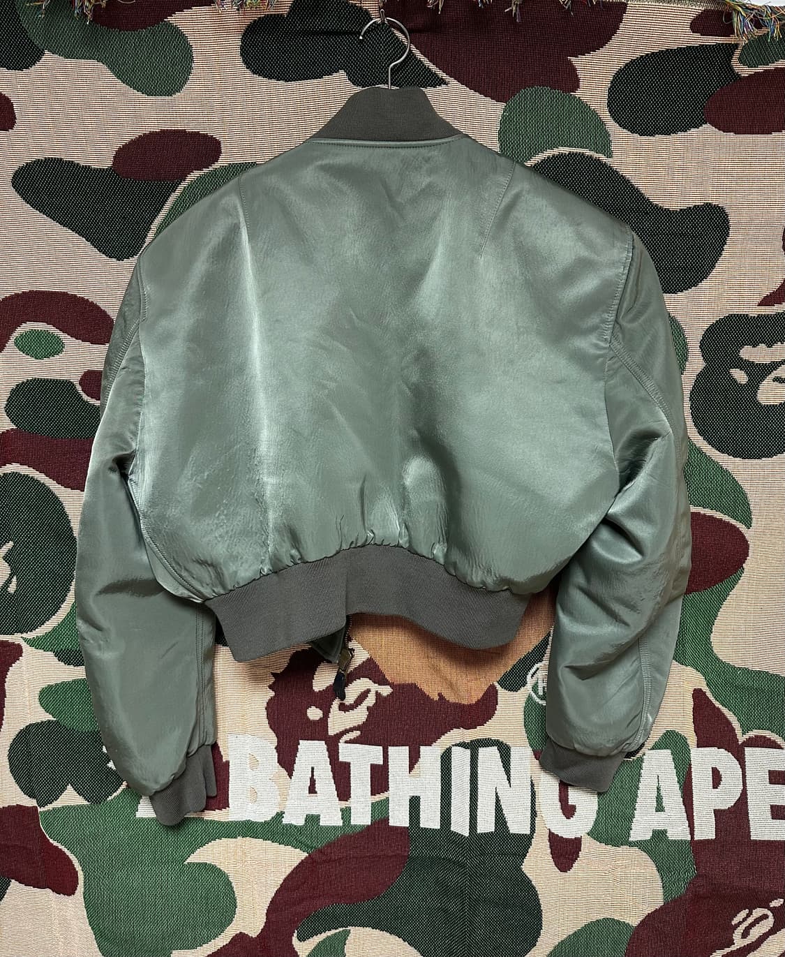 [ L ] 17ss 발렌시아가 크롭 봄버 상품이미지3