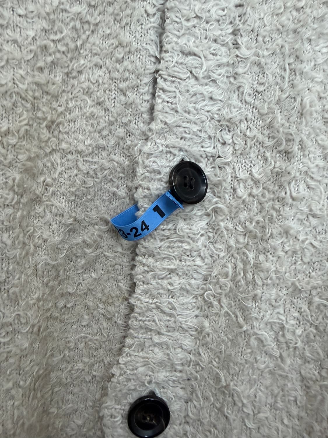 [미하라 야스히로] 디스트레스드 brushed-knit 코튼 가디건 상품이미지4