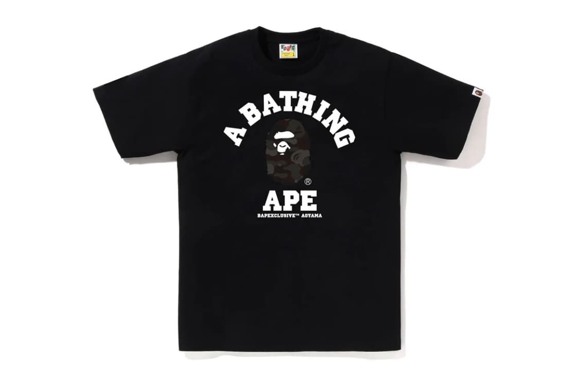 [S] 베이프 컬리지 아오야마 컬렉션 블랙 상품이미지1