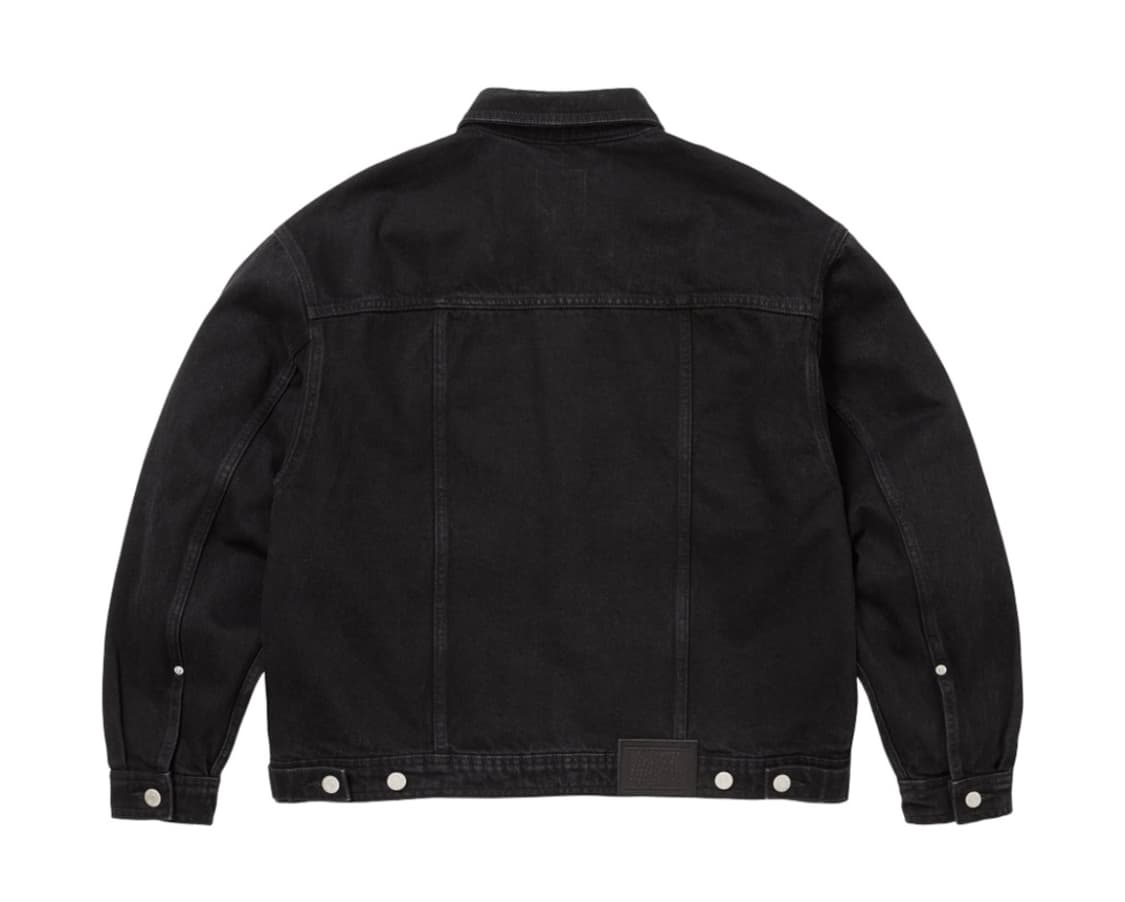 [M] 슈프림 마리떼 프랑소와 저버 X-심 데님 트러커 자켓 블랙 상품이미지2