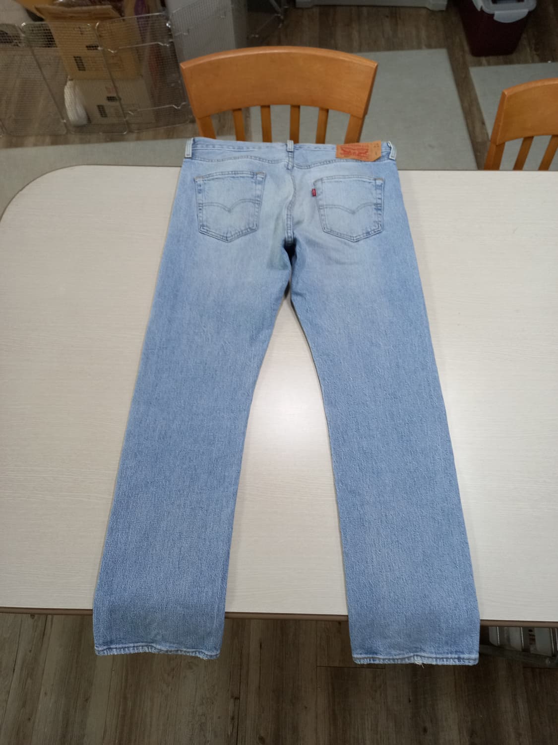 35-36 리바이스501 멕시코 스판 일자 연청 35-252 상품이미지2