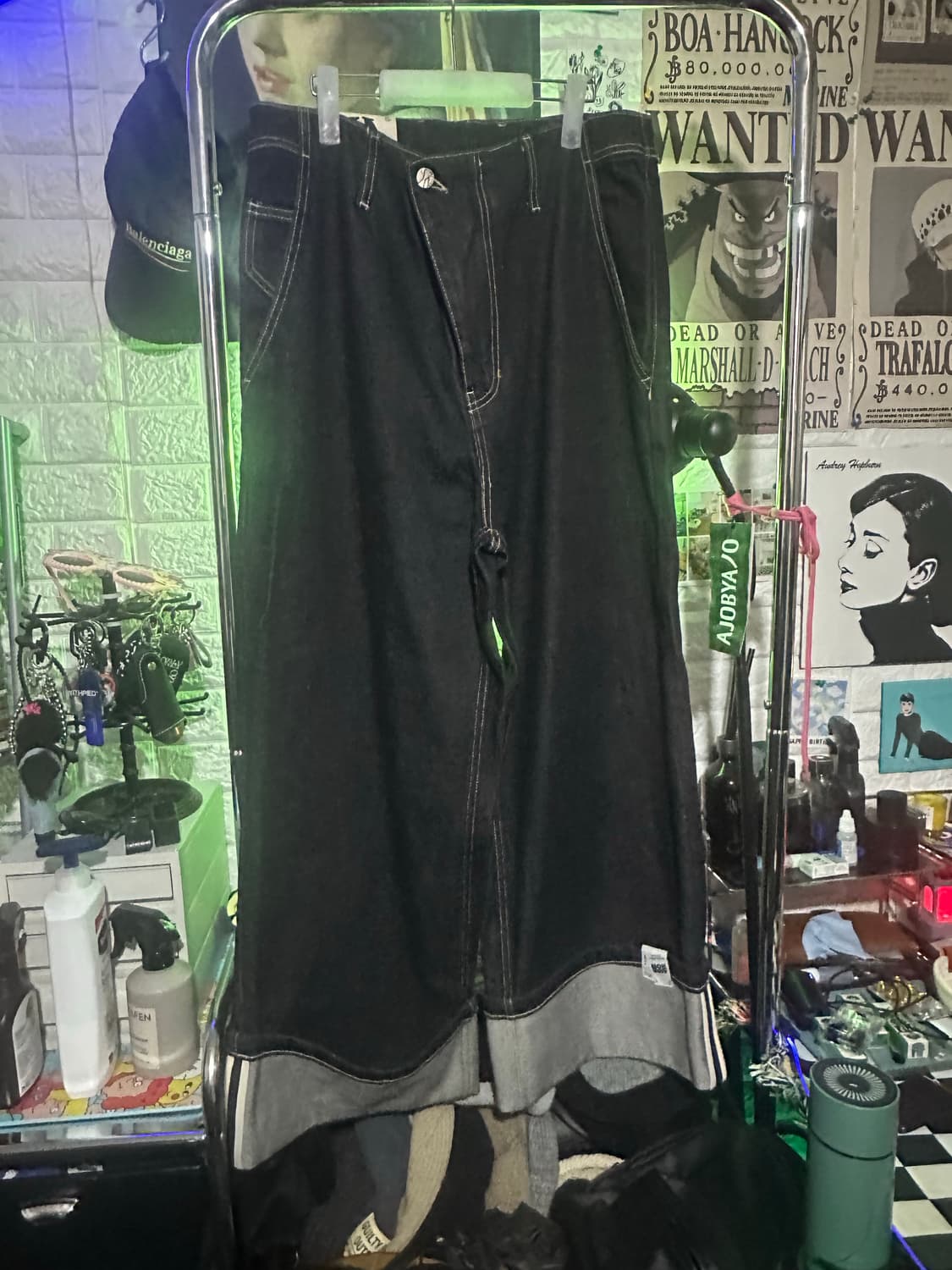 아더에러 울센 진 바지 , 모자 세트 상품이미지1