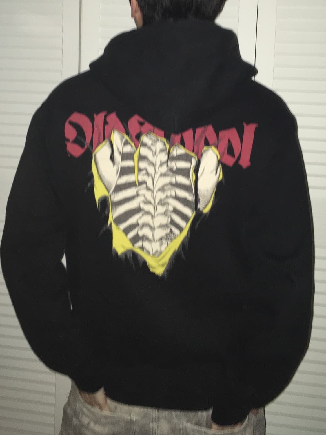 히스테릭글래머 서바이브드 후드집업 빈티지 상품이미지3