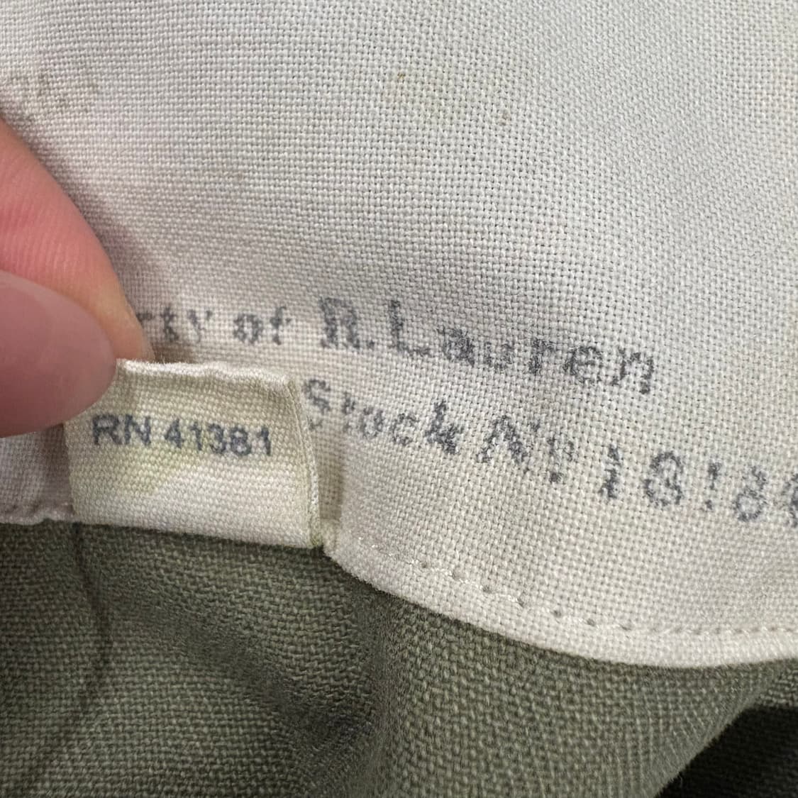 [정품/S] 데님앤서플라이 랄프로렌 밀리터리 카모 성조기 자켓 b17 상품이미지7