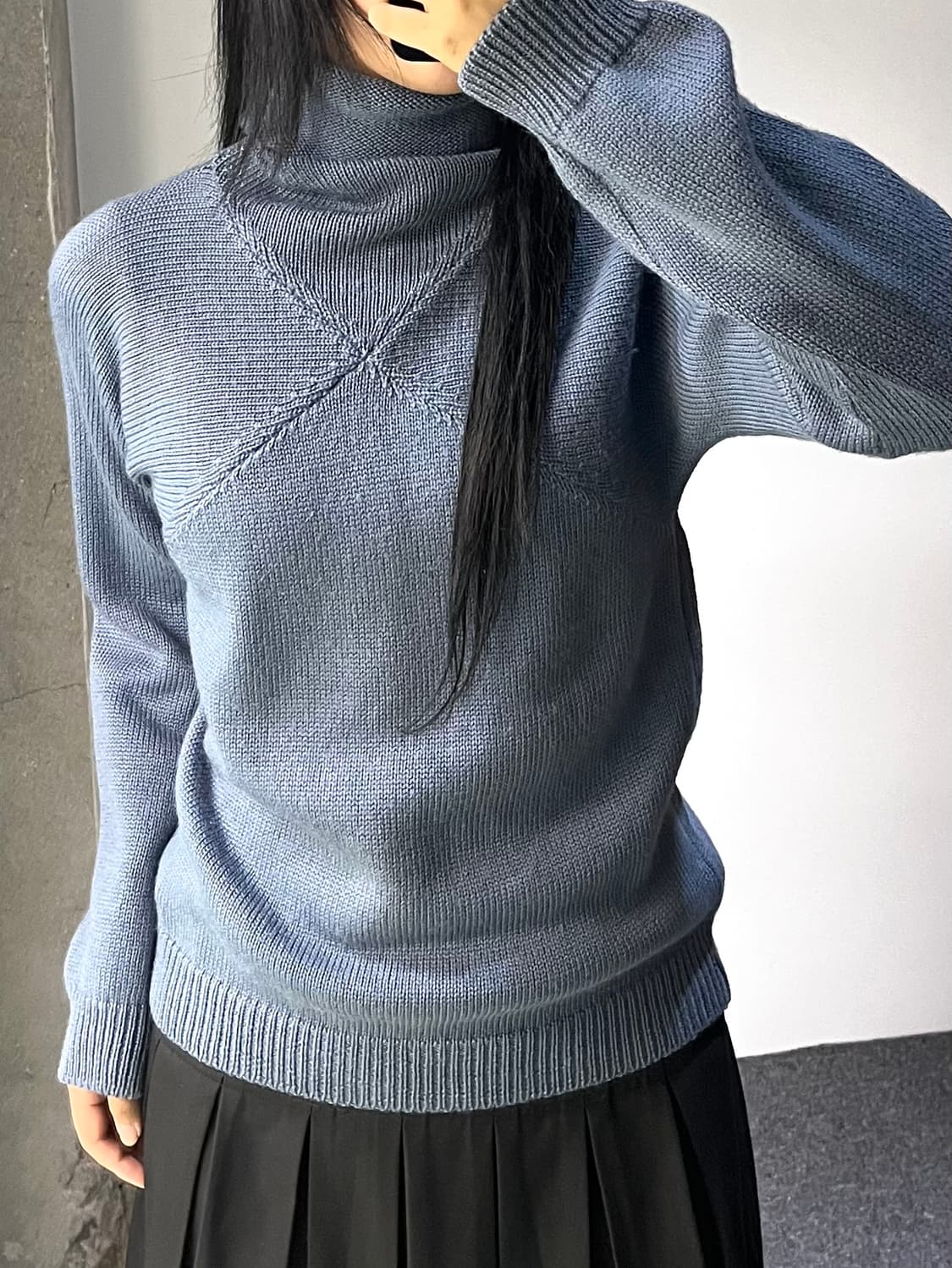 메종 마르지엘라 폴라 넥 울 스웨터 상품이미지3