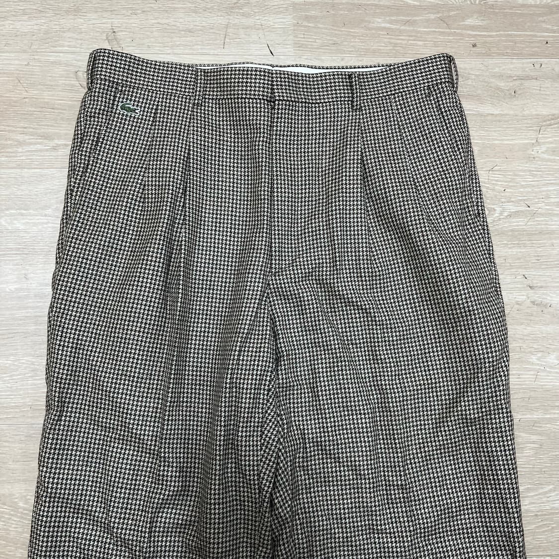 라코스테 하운드투스 패턴 코튼팬츠 [하운드투스 체크] 36 상품이미지2