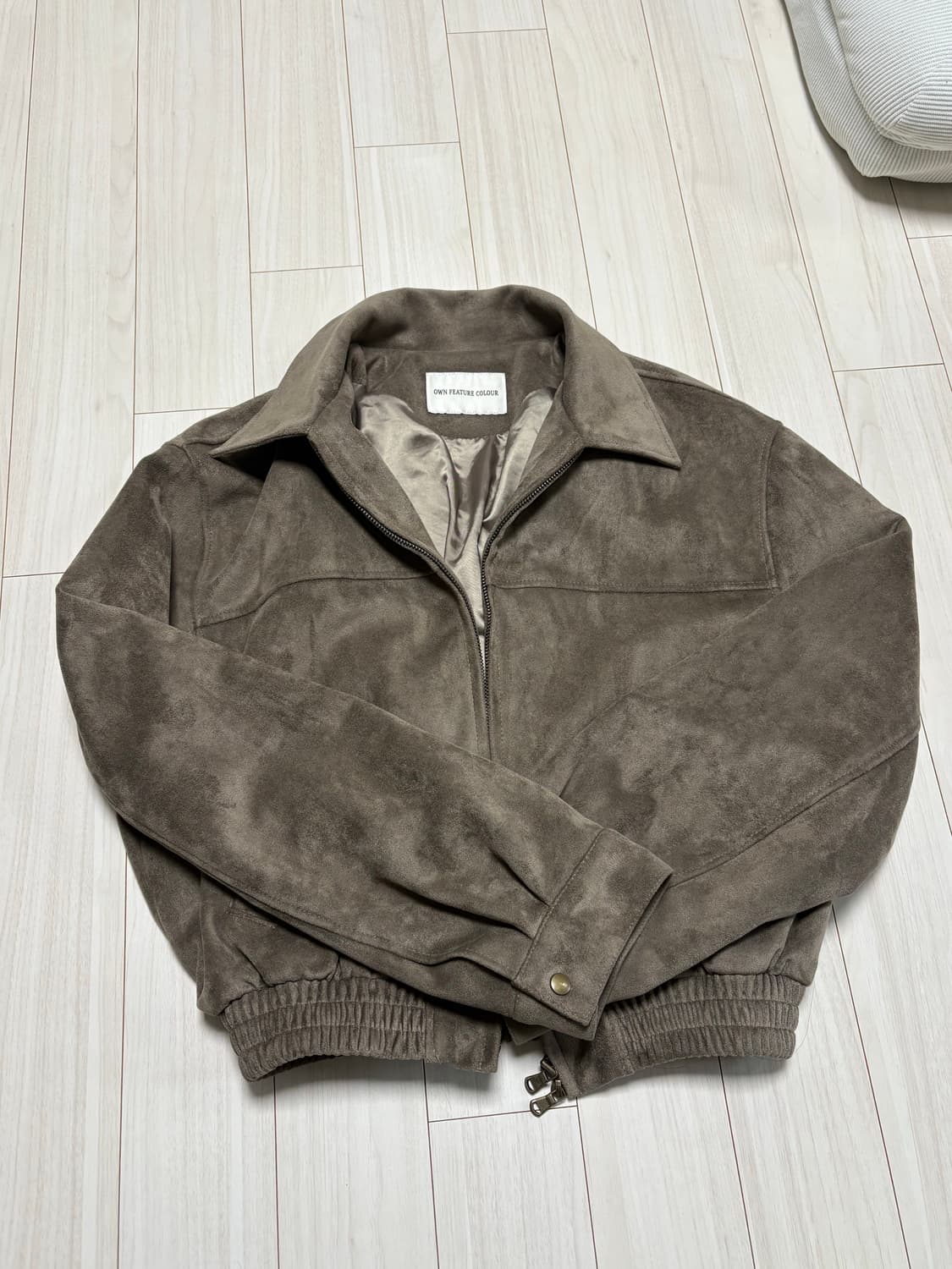 OFC Zip-up Suede Blouson 스웨이드 자켓 상품이미지2