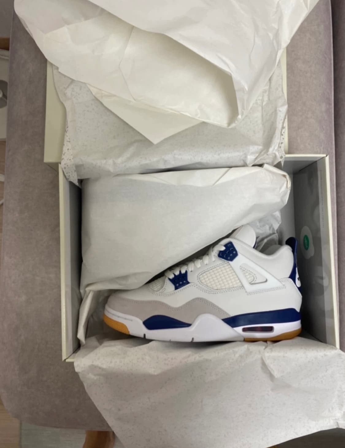 [275] 나이키 SB x 조던4 네이비 상품이미지1