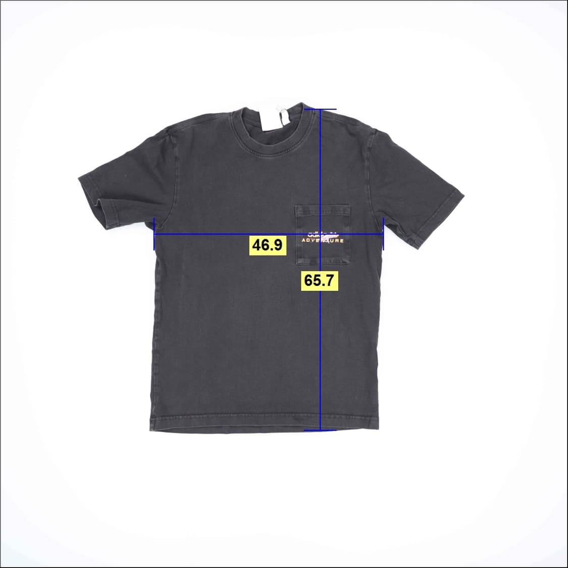 XS 아디다스 포켓 반팔 티셔츠 0227M 상품이미지6