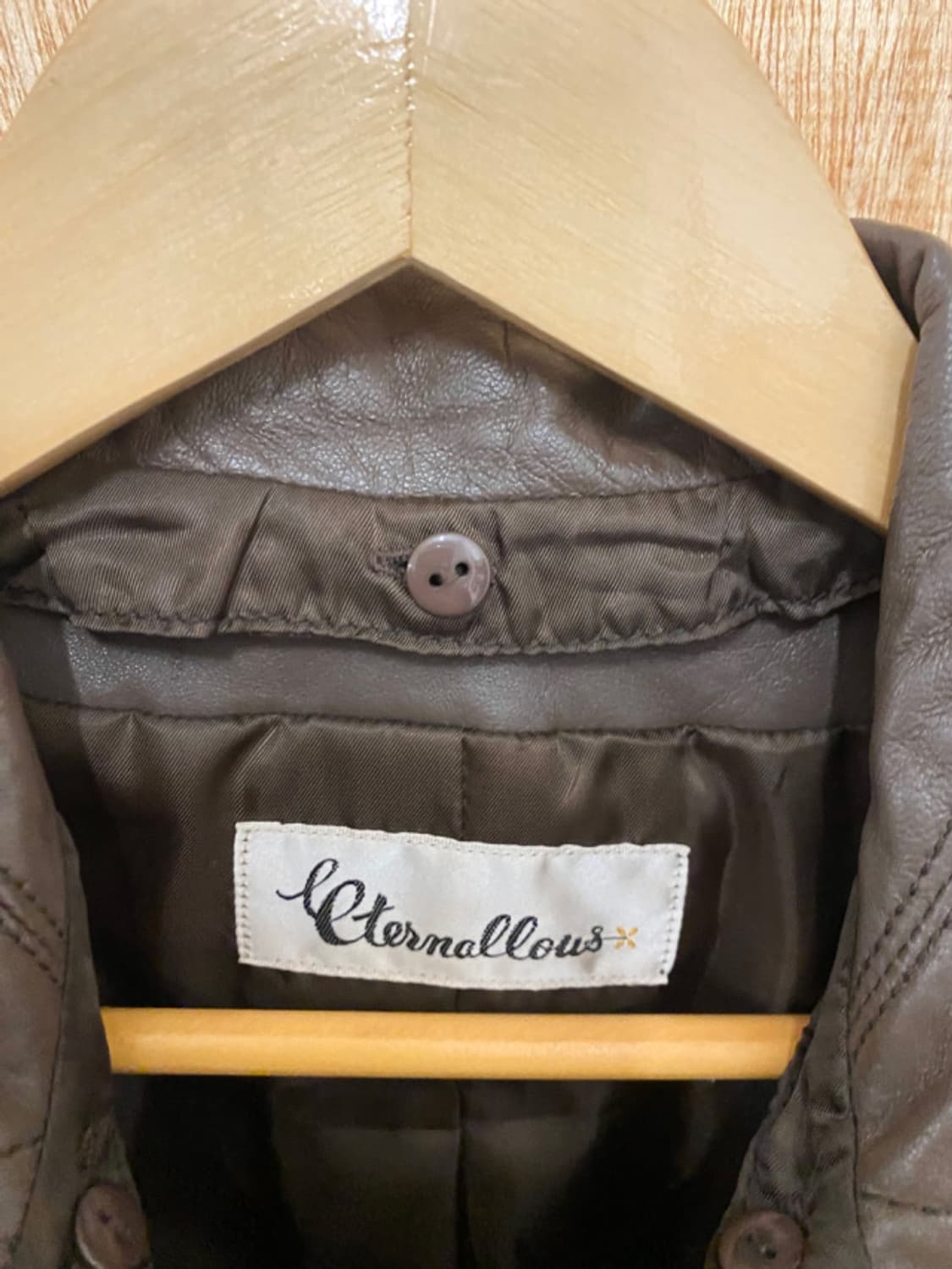  VTG 2way leather half coat 투웨이 가죽 하프코트 상품이미지9