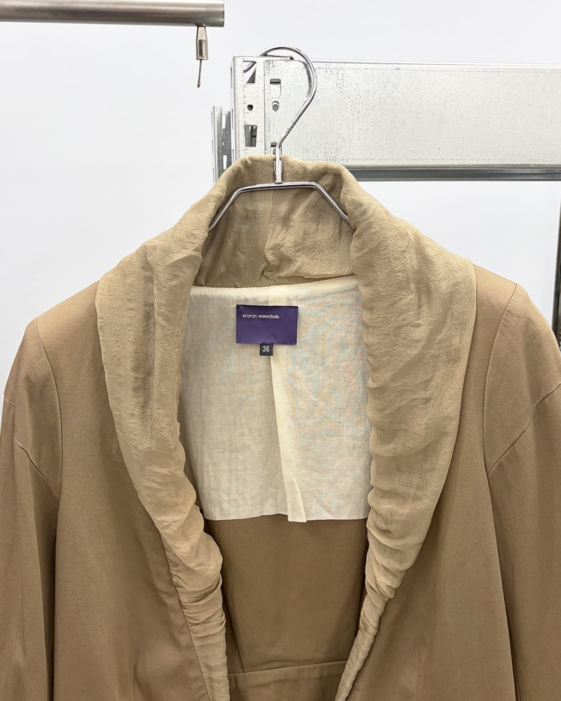 샤론 워숍 2009S/S 드레이프 숄칼라 자켓 상품이미지3