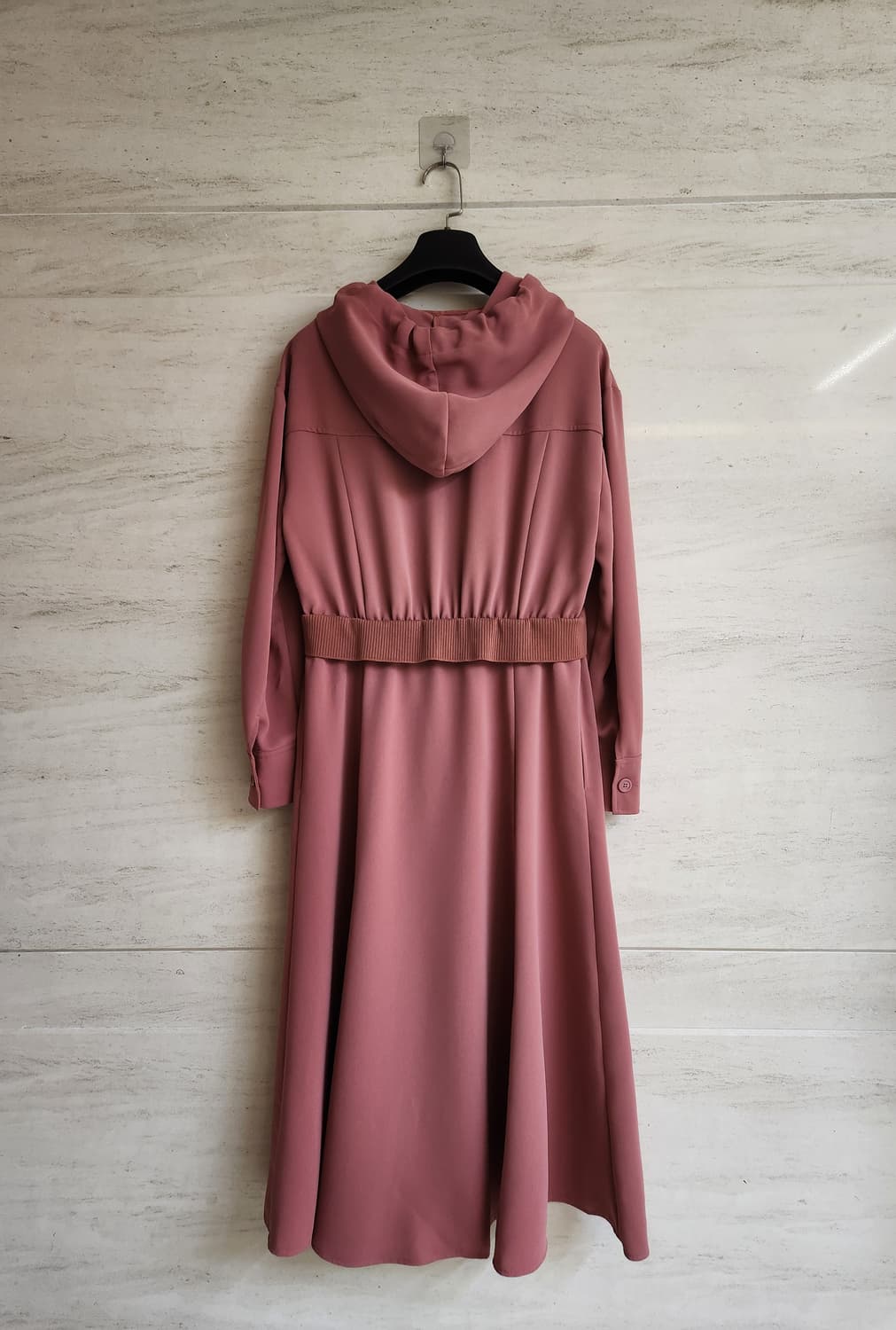 (코랄색상)JJ지고트(JJRO) 후드 집업 드로우스트링 원피스 55사이즈 상품이미지2