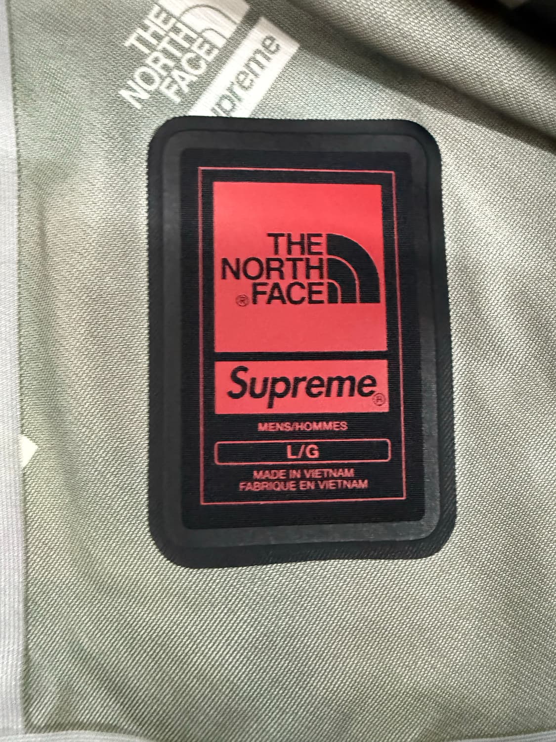 supreme x the north face split shell 자켓 상품이미지3