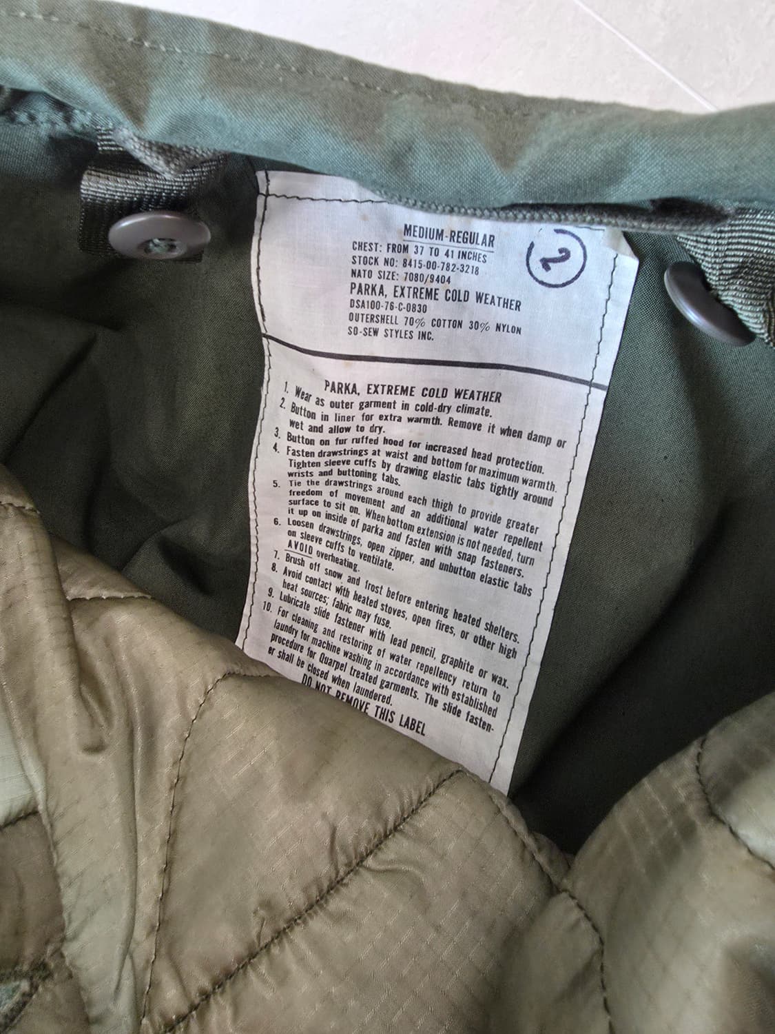 M65 fishtail Parka M 피쉬테일파카 상품이미지5