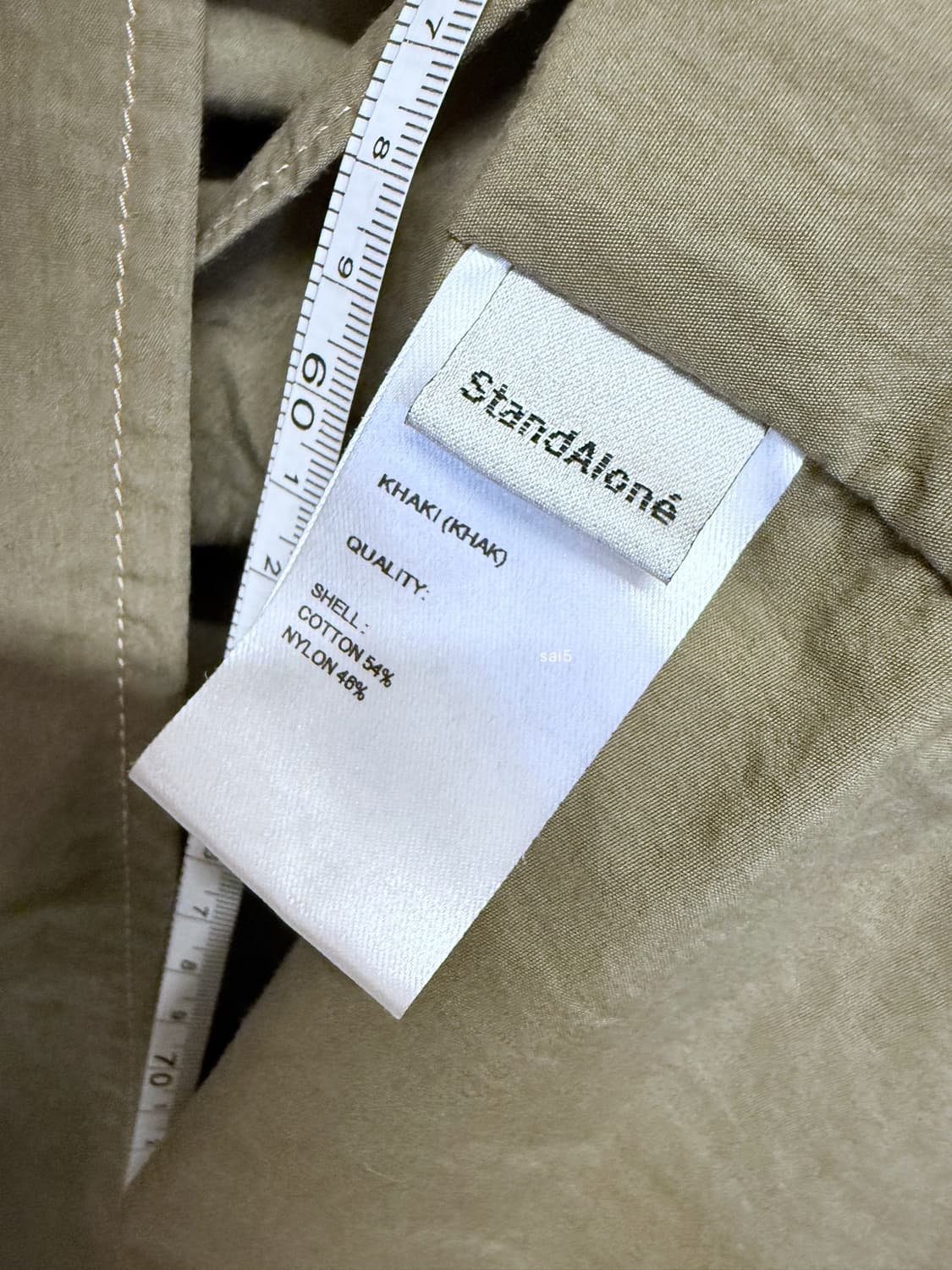 STANDALONE 스탠드얼론 야상 롱베스트   상품이미지7