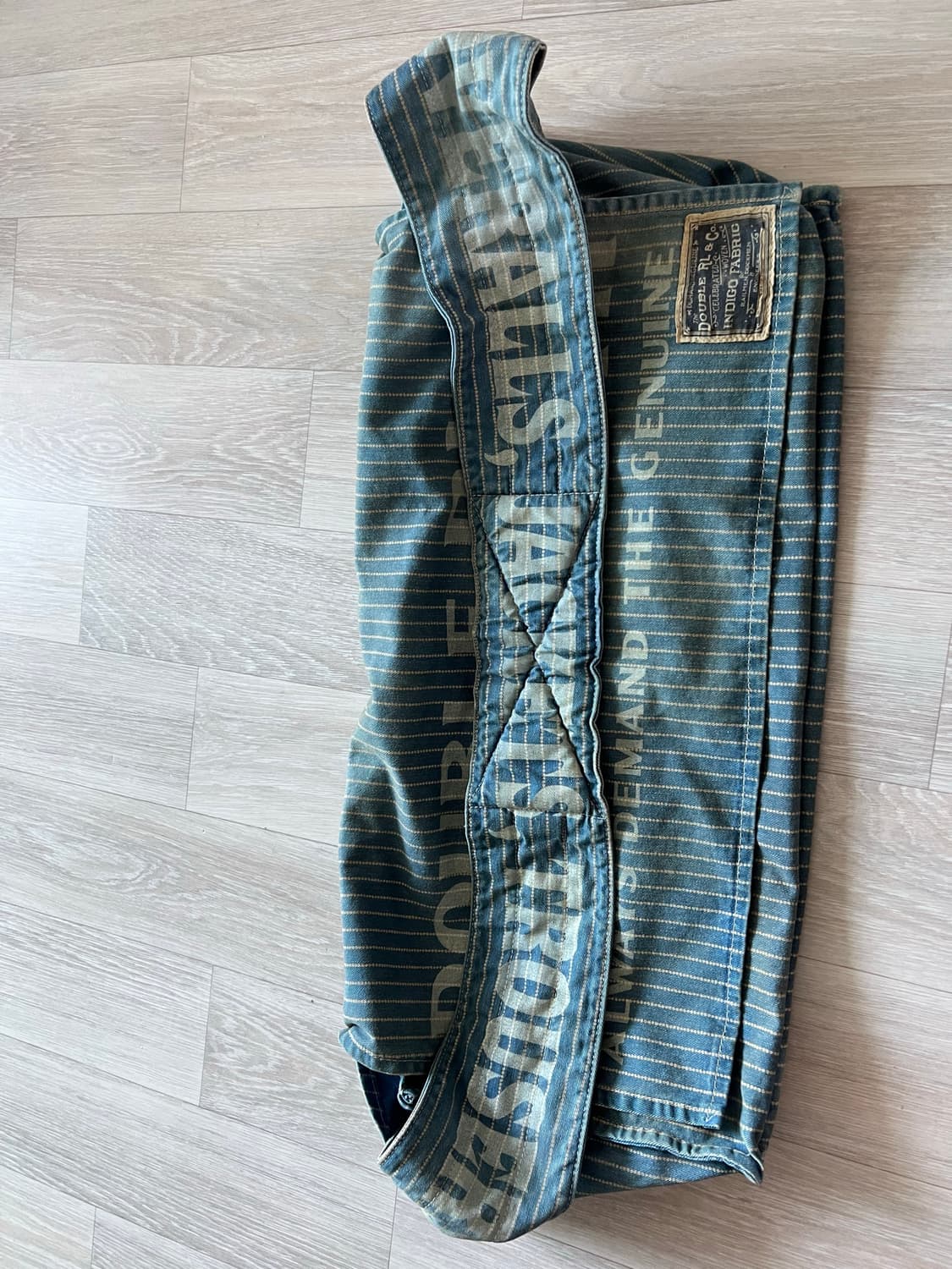 RRL indigo messenger bag 판매 상품이미지8