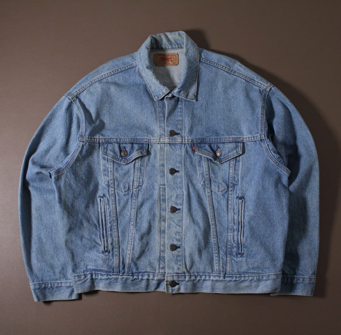 90s Levi’s 70507 USA 빅핏 트러커 데님자켓 L028 상품이미지1