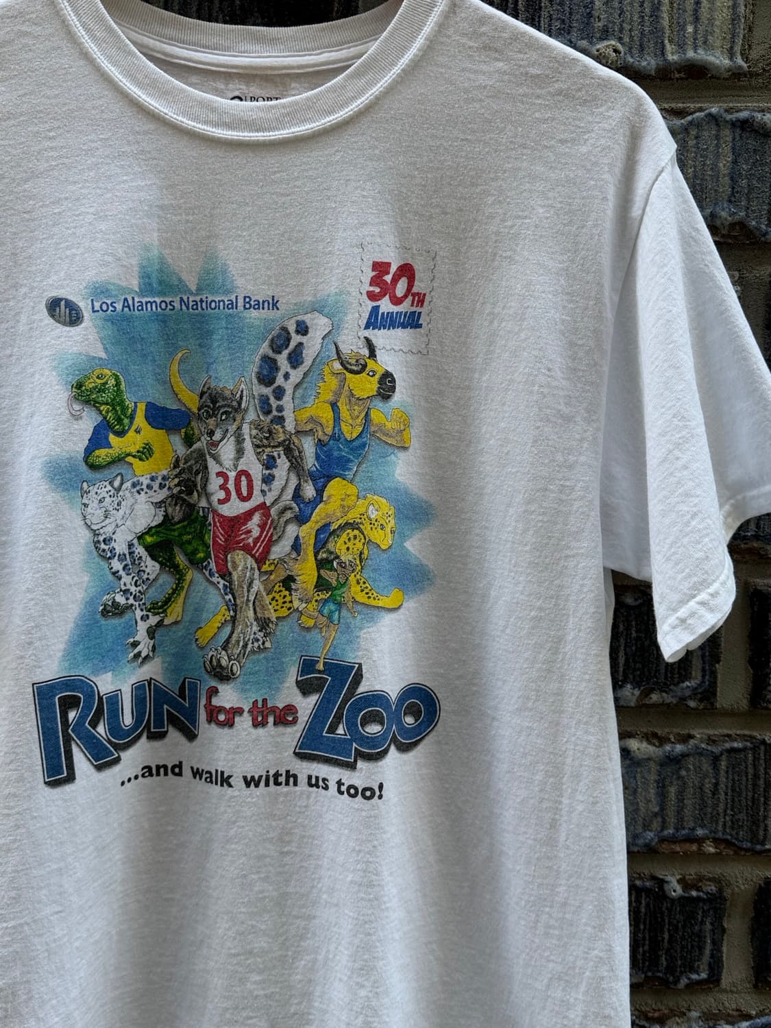 Run for the zoo 빈티지 티셔츠 상품이미지3