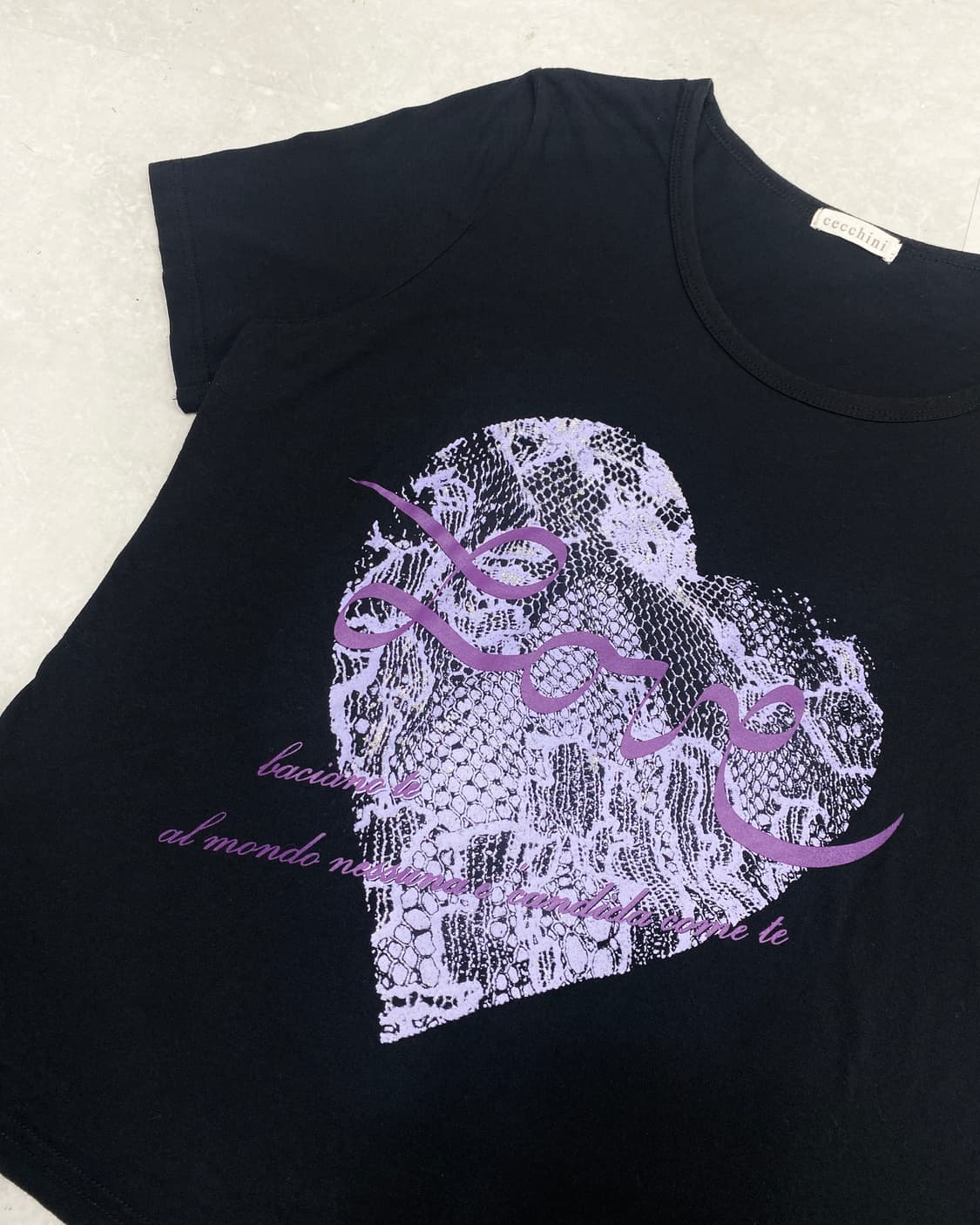 Heart Snake y2k T-shirt 상품이미지5