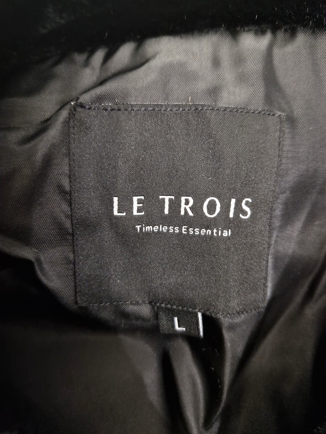 르투아 밍크퍼 후드 자켓 블랙_L 상품이미지6