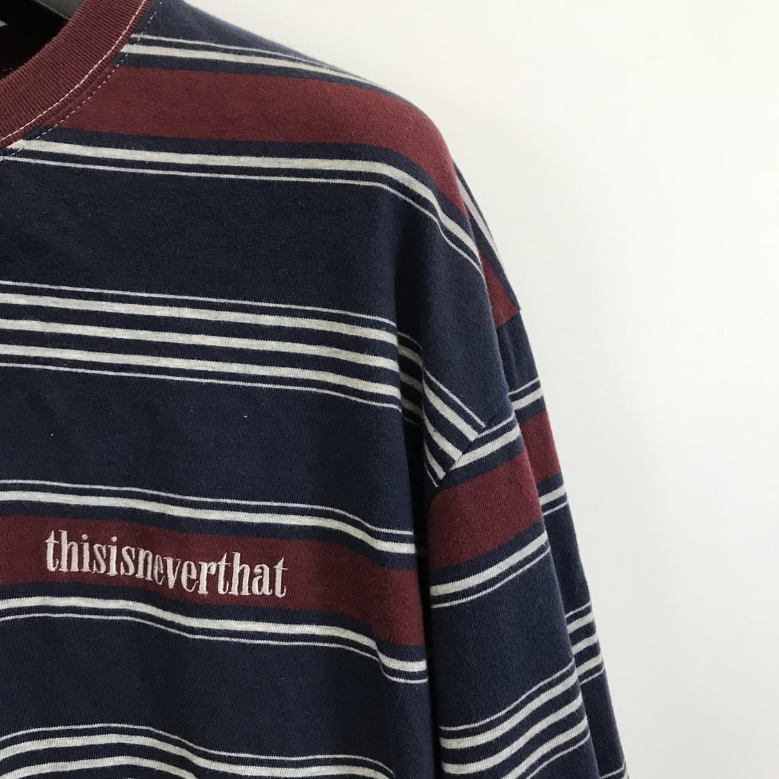 디스이즈네버댓 스트라이프 롱슬리브 [XL] 상품이미지2