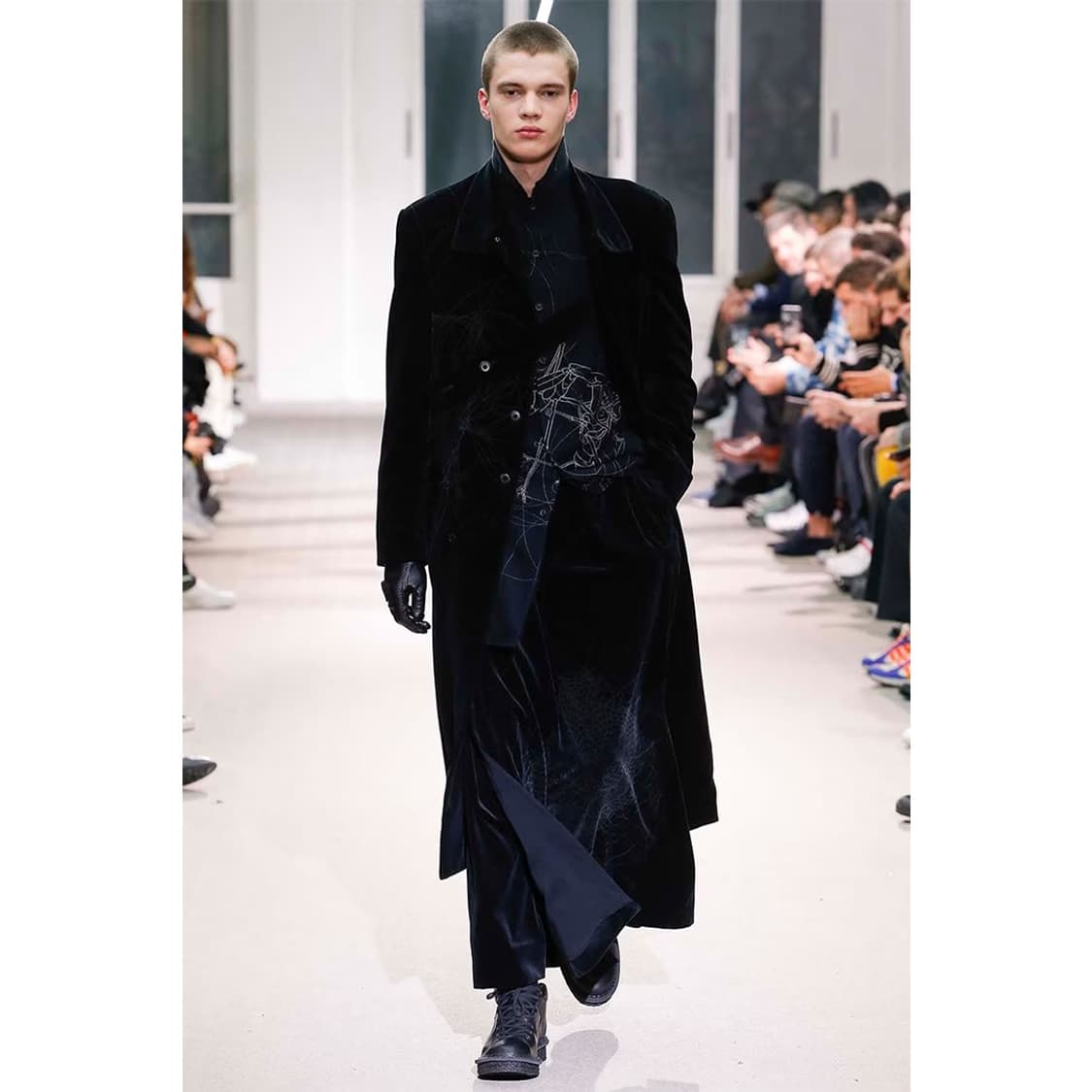 요지야마모토 뿌르옴므 19aw 스트랩 코트 상품이미지5