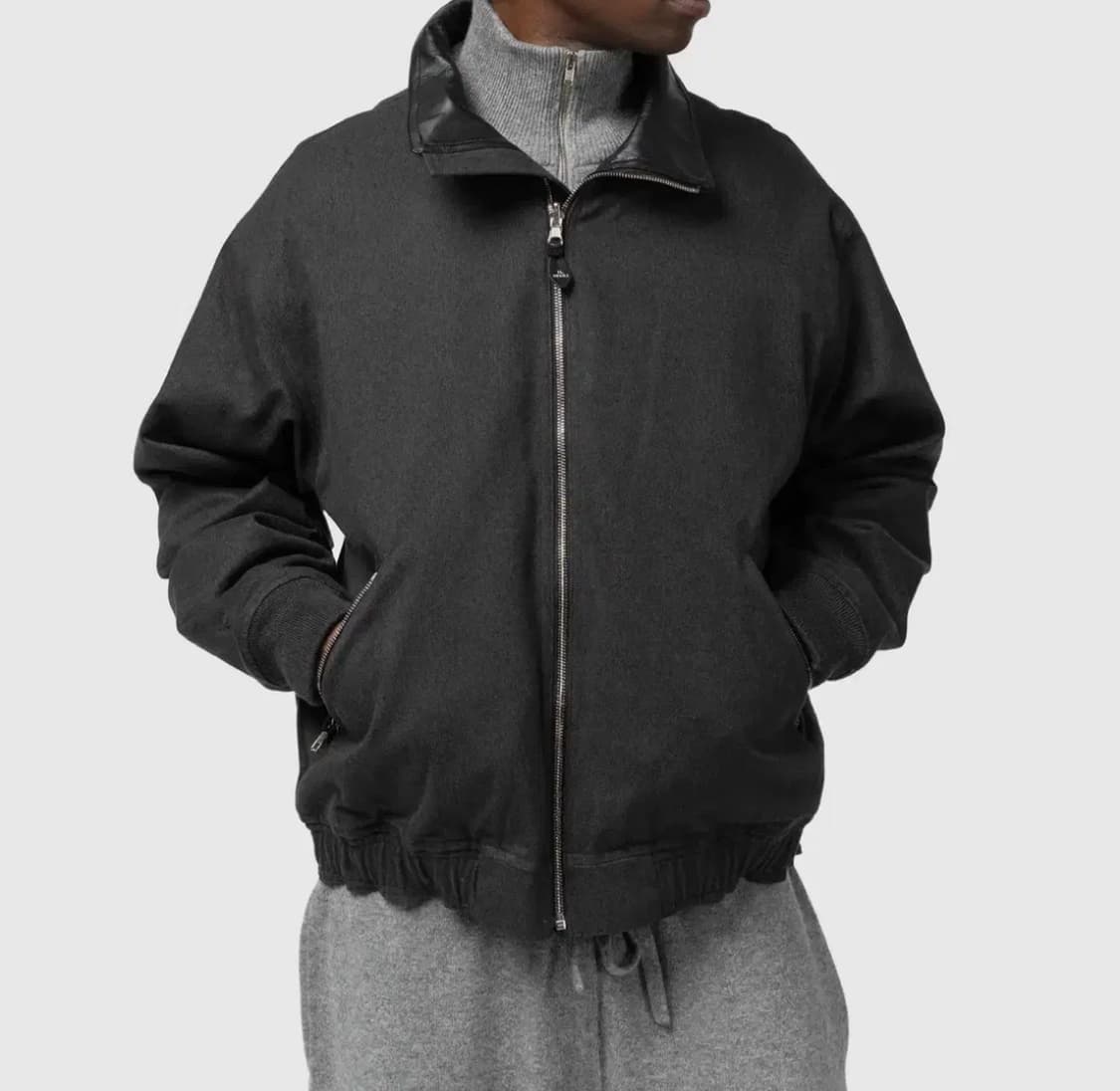 25AW 헤릴 위켄드 자켓 코튼트윌 블랙 3 새제품 상품이미지2